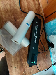 Вакуумный упаковщик Vacuum Sealer E Белый ZWPA-001 вакуумный упаковщик для длительного хранения продуктов + 10 пакетов фото от покупателей 7
