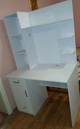 Современный компьютерный стол письменный для школьника компьютера ноутбука пк с тумбой и полками столы компьютерные с дсп для офиса работы учебы дома Е-06 правый 167 х 60 х 100 см дуб сонома