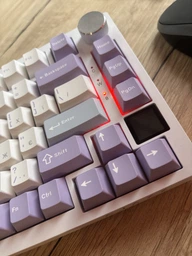 Клавиатура беспроводная Ajazz AK820 Pro Flying Fish Switch Purple RGB (AK820PRO-FF-PWB)