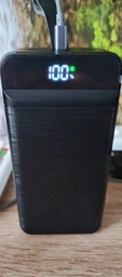 Универсальная мобильная батарея УМБ XO PR160 80000 mAh 20W Black (086s) фото от покупателей 6