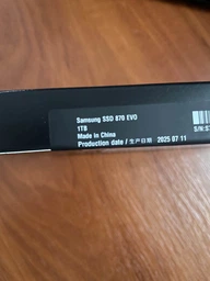 Накопичувач SSD 4TB Samsung 870 EVO 2.5" SATAIII MLC (MZ-77E4T0B/EU) фото від покупців 2