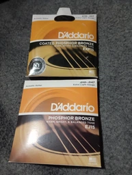 Струны Для Акустической Гитары D'Addario EXP15 Phosphor Bronze Extra Light Acoustic Guitar Strings 10/47