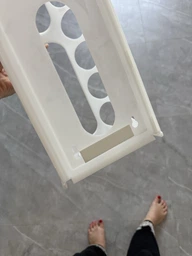 Контейнер для зберігання пакетів IKEA VARIERA білий 800.102.22 фото від покупців 2