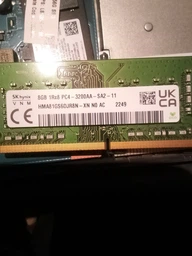 Оперативна пам'ять SO-DIMM DDR4 8GB HYNIX ORIGINAL 2400 MHz, CL17, 1.2V (HMA81GS6AFR8N-UH) фото от покупателей 2