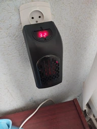 Обогреватель 400 Вт Rovus Handy Heater пульт ДУ Черный (ICL44)