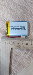 Аккумулятор Li Pol 702030 500 мАч 3.7В. Liter Energy