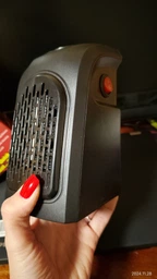 Обогреватель 400 Вт Rovus Handy Heater пульт ДУ Черный (ICL44)