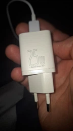 Зарядний мережевий пристрій Baseus Super Si 25W Type-C 3A з функцією швидкої зарядки QC3.0+PD3.0 (CCSP020101) Black