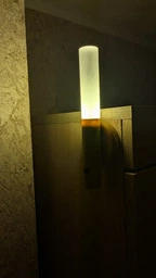 Светильник настенный LED с датчиком движения Induction lamp, беспроводная аккумуляторная LED лампа-ночник под дерево с теплым светом и магнитным креплением, для спальни, коридора, декора Светлое дерево AND-850-LightWood фото от покупателей 4