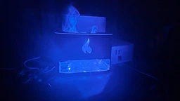 Увлажнитель воздуха аромадиффузор Flame Aroma Diffuser ночник cоляная лампа с имитацией пламени и резервуаром для эфирного масла black фото от покупателей 3