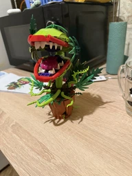 Конструктор букет цветы “Растение-Пиранья Audrey II” цветок каннибал хищник монстр людоед Марио орхидея на 327 элементов фото от покупателей 9