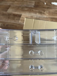 Oрганайзер для косметики Cosmetic Storage Box Акриловый (YU227) фото от покупателей 12