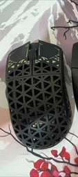 Бездротова ігрова мишка ATTACK SHARK R5 Ultra BLACK Карбонова, ультралегка (2.4G, Bluetooth), PAW3950MAX, 42000 DPI, 8K