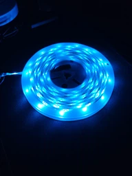Светодиодная LED лента 5м Smart RGB + White с пультом и USB питанием. Управление через телефон Bluetooth 5050 Совместимость с Авто, ТВ, ПК (модель Striscia Led RGB) БЕЛАЯ фото от покупателей 13