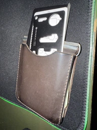 Мультитул Чорний Mil-Tec SURVIVAL TOOL SCHWARZ M.HÜLLE (15408002)