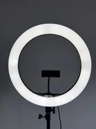 Світлодіодна лампа RZTK кільцева Spectra 36 RGB USB + штатив 2.1 м