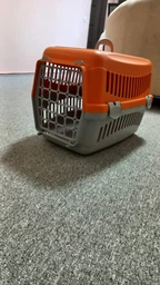 Переноска AnimAll CNR-102 для котів і собак, сіро-блакитна, 48.5×32.5×32.5 см фото від покупців 2
