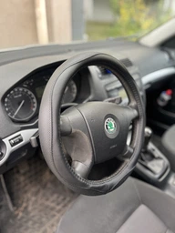 Чехол на руль из еко кожи Autovalom Steering "M" 37-39см черный фото от покупателей 1