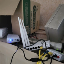 ИБП для роутера Mini UPS WGP 103 10400mAh, 38W, оптики, терминала, видеокамеры, 5V/9V/12V Чорний