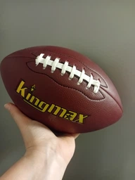 Мяч для американского футбола KINGMAX FB-5496-9 (PU, р-р 9in, коричневый)