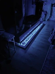 Светодиодная LED лента RGB 5050 5 метров с блоком питания и пультом ДУ фото от покупателей 1