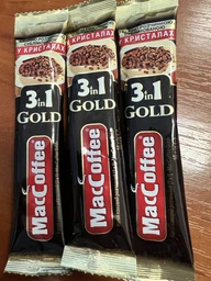 Кавовий напій 3в1 MacCoffee Gold 16 г х 20 шт