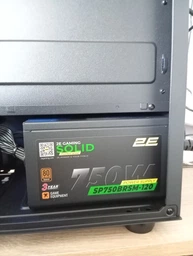 Блок питания 2E Gaming Solid Power 750 Вт (2E-SP750BRSM-120) фото от покупателей 3