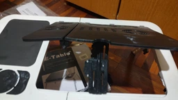 Портативний складаний столик для ноутбука з вентиляцією E-Table LD09 (M1) фото від покупців 4