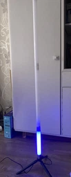 SMART світильник підлоговий 10W 5V RGB 1200x30mm чорний [4262380666139] EUROLAMP LED-FLD-10W(RGB)B фото від покупців 5