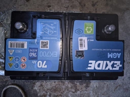 Автомобільний акумулятор Exide Start-Stop AGM 62Ah Ев (-/+) (680EN) (д242*ш175*в190) (EK620)