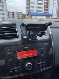 Кріплення у вентиляційну решітку дефлектор для телефону в авто WALKER CX-133 black фото від покупців 2