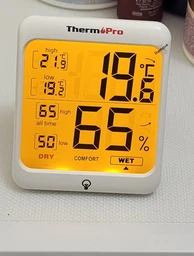 Цифровой термогигрометр ThermoPro TP53 для измерения температуры и влажности в комнате фото от покупателей 1