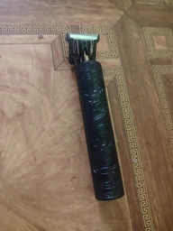 Триммер машинка аккумуляторная для бритья и стрижки бороды и волос Vintage T9 Dragon 271 Черный