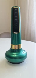 Массажер антицеллюлитный вакуумный для тела Cupping Massage Instrument, аккумуляторный электрический ручной массажер со встроенным таймером для уменьшения целлюлита, коррекции фигуры и подтягивания кожи Зеленый, NBJ-192-Green фото от покупателей 2