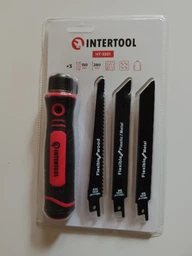 Ножовка 3 в 1,под полотно для сабельной пилы INTERTOOL HT-3201