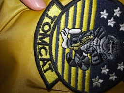 Бомбер Top Gun MA-1 Color Block Bomber Jacket S Yellow Navy TGJ1649YNS фото від покупців 7
