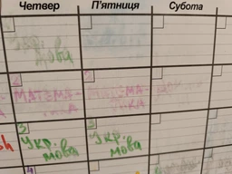 Планер Магнитный А3 + А4 подарок на День Матери доска магнитно-маркерная на холодильник с 6 маркерами и 1 магнитной губкой расписание уроков календарь планинг 42*30 см Aland Way белый 2100011 фото от покупателей 1
