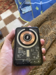 Магнітний повербанк умб магсейф 15000 mah powerbank Q-C228X1 павербанк з швидкою зарядкою pd power delivery і магнітним кільцем powerbank magsafe зовнішній портативний акумулятор павер повер банк для телефону айфона андроіда 15000mah