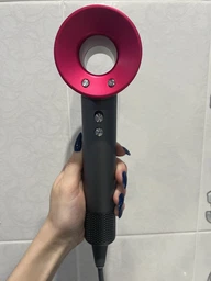 Фен-стайлер для волос 5 насадок 5в1 1600Вт Super Hair Dryer Fan Фуксия