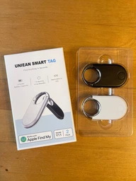GPS Bluetooth трекер смарт брелок для iPhone iOS Find My локатор маячок поисковый для ключей детей животных котов собак авто вещей смарт трекер комплект 2шт черный белый мини беспроводной портативный геотрекер AirTag аналог противокражный сигнализация фото от покупателей 7