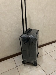 Чехол для чемодана Coverbag винил XS прозрачный