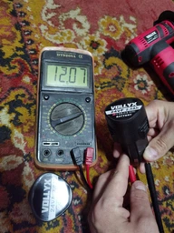 Акумуляторна Шліфувальна Міні-Болгарка, Кутова Машинка Портативна 500W, Шліфмашина У Кейсі Червоний фото від покупців 1