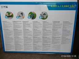 Песочный фильтрующий насос для бассейна Bestway 8327 л/час + Фитинги + Шланги (6941607361375) фото от покупателей 5
