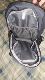 Рюкзак спортивный тканевый 20 л вмещает формат А4 Jack Wolfskin Velocity 20 A64003-1002 Синий (4064886444200)