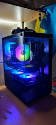 Корпус 1stPlayer Mi2-A-BK-2F7R-1F7 Black фото от покупателей 2
