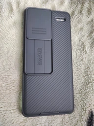 Карбоновая накладка Nillkin CamShield Pro для Xiaomi Redmi Note 13 Pro+ Black