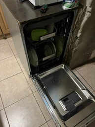 Посудомоечная машина Whirlpool встраиваемая, 10компл., A+++, 45см, дисплей, инвертор, 3я корзина, белый (WSIO3O34PFEX) фото от покупателей 7