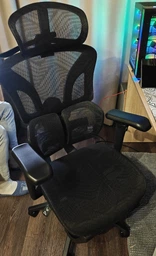Офисное кресло OfficePro Elite OC950GLB Gray/Light Blue фото от покупателей 18