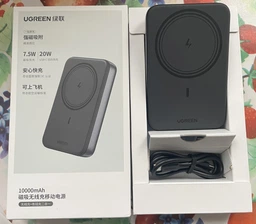 Магнитный Magsafe Павербанк Ugreen PB561 10000 mAh 20 Вт с беспроводной магнитной зарядкой для iPhone 15/15 Pro/15 Pro Max, iPhone 14/13/12 Series Blue фото от покупателей 2
