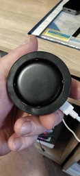 Магнітна колонка Bluetooth 5.3 TWS 5W Об'ємний звук Магнітне кріплення LED-підсвітка ( колір Black ) фото від покупців 1